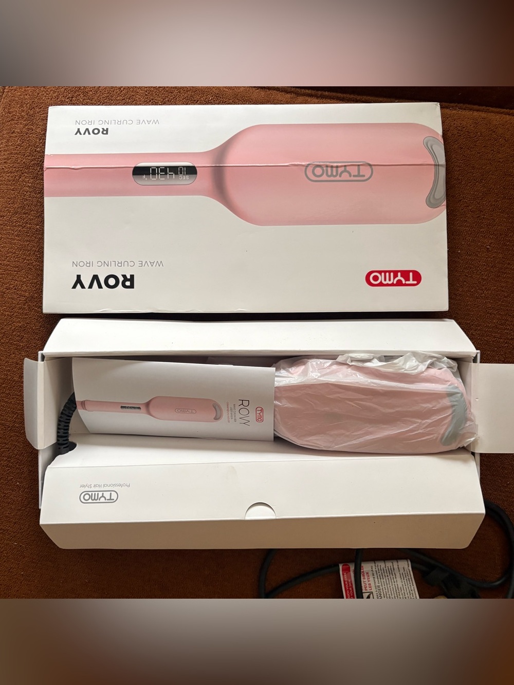 ROVY Waver Curling Iron - Light Pink - Picture 2 of 10
